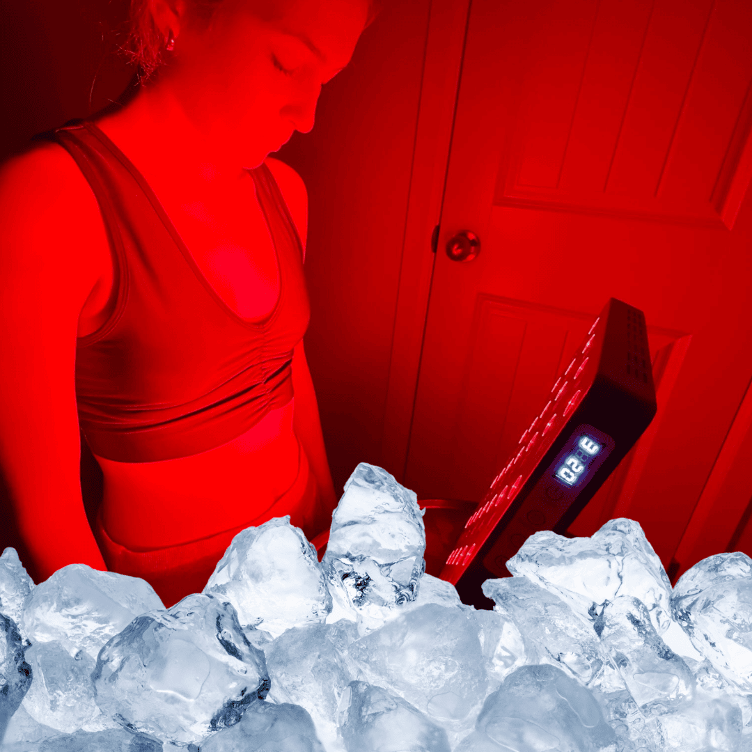 Red Light Therapy vs Ice