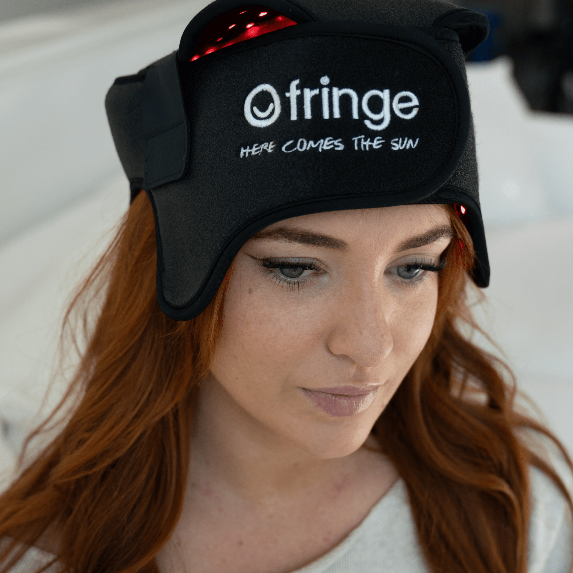 Red Light Therapy Wrap - Head - Fringe