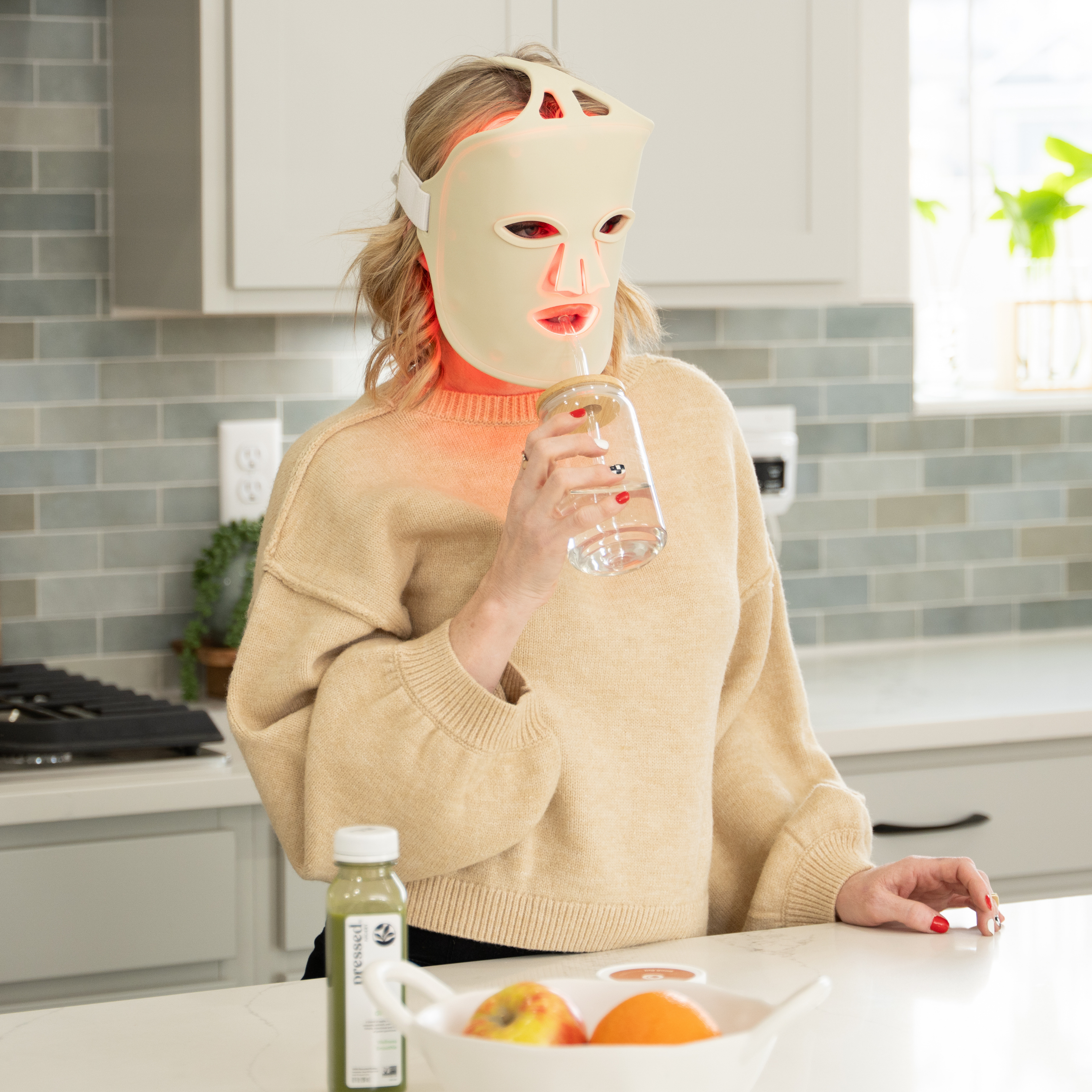 Red Light Therapy Face Mask