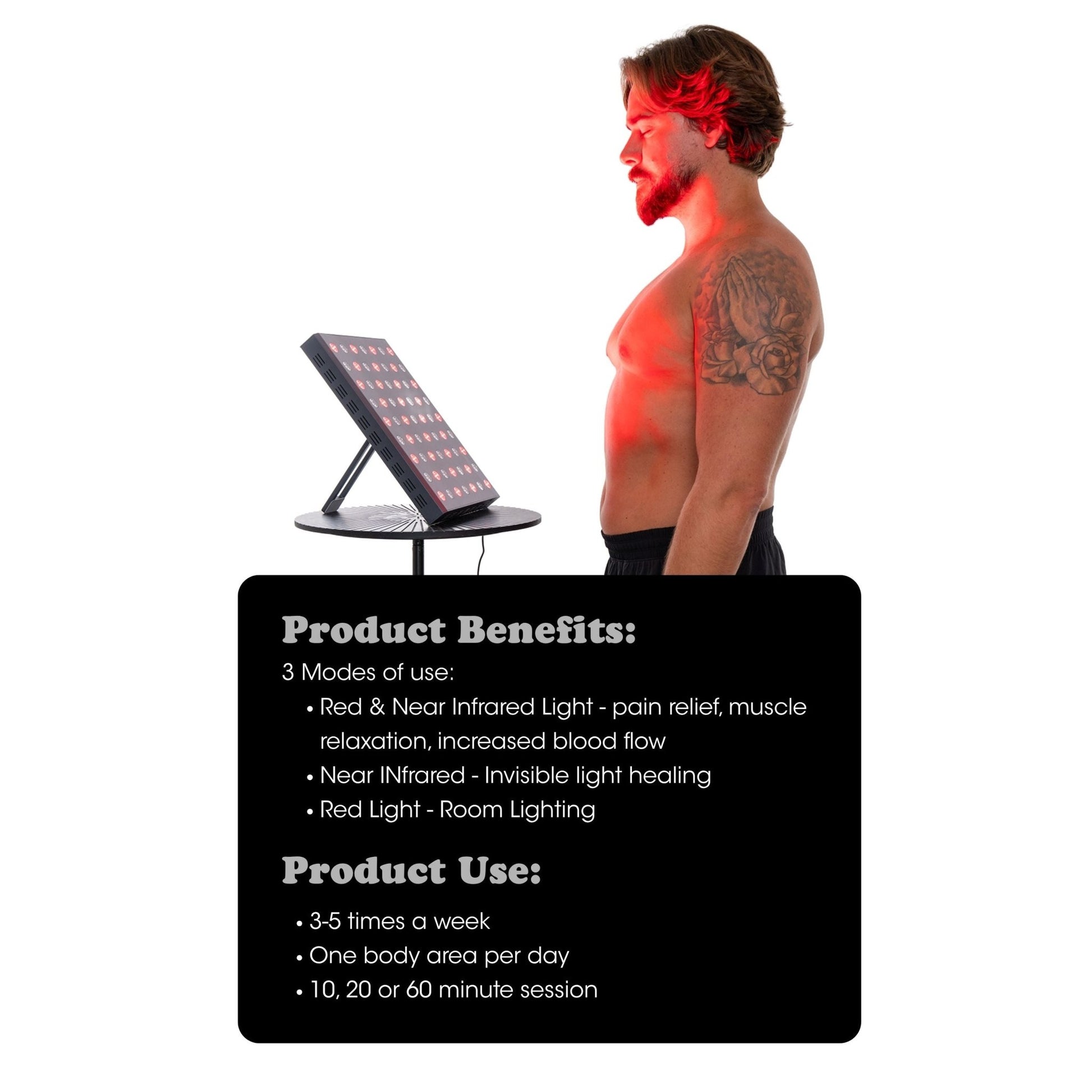 Red Light Therapy Panel - Fringe
