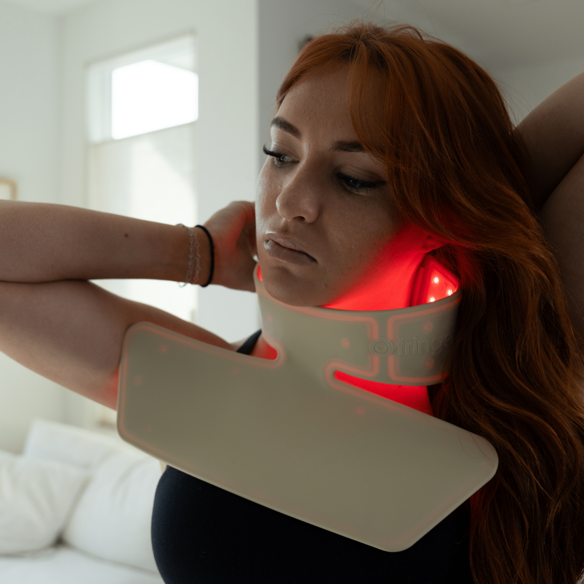 Light Therapy Neck & Chest Mask - Fringe