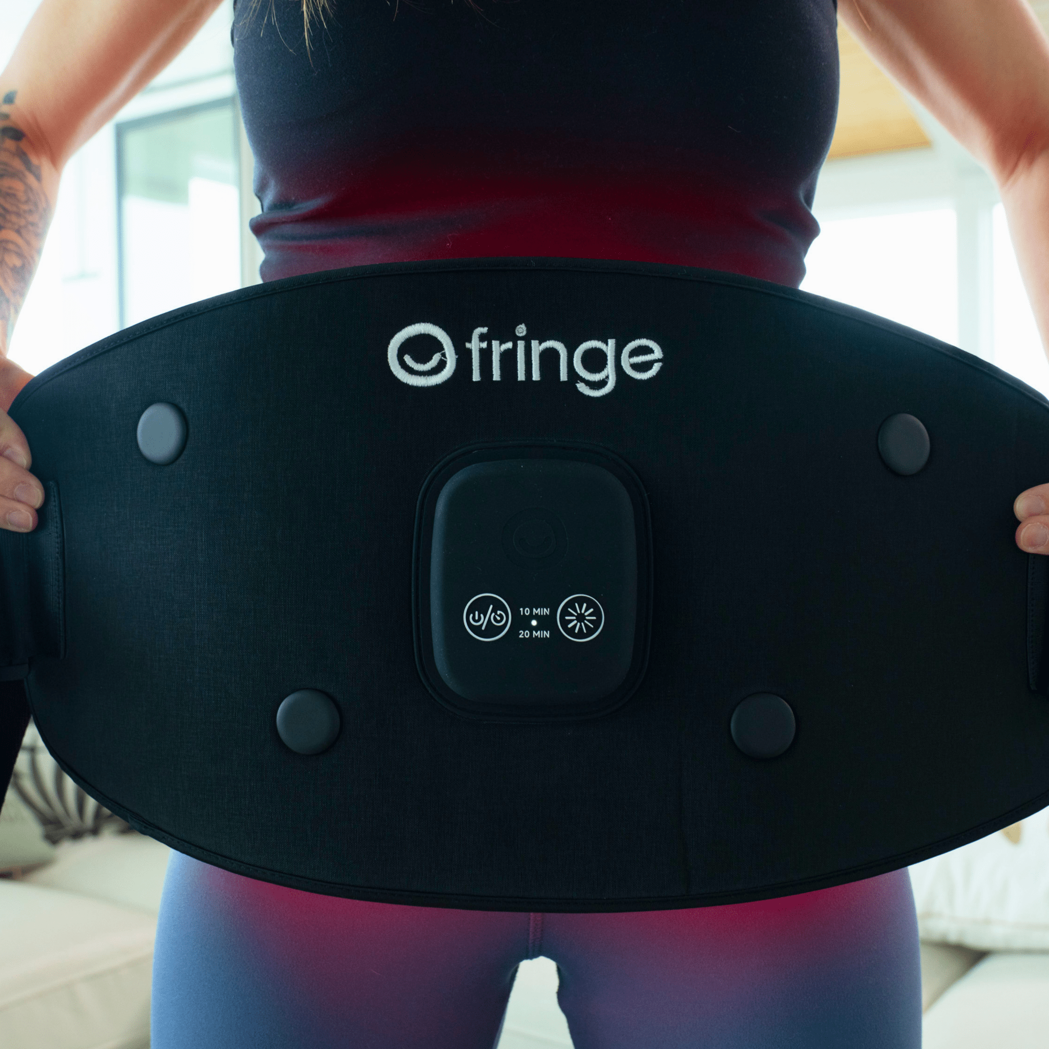Red Light Therapy Abdominal Belt - Fringe
