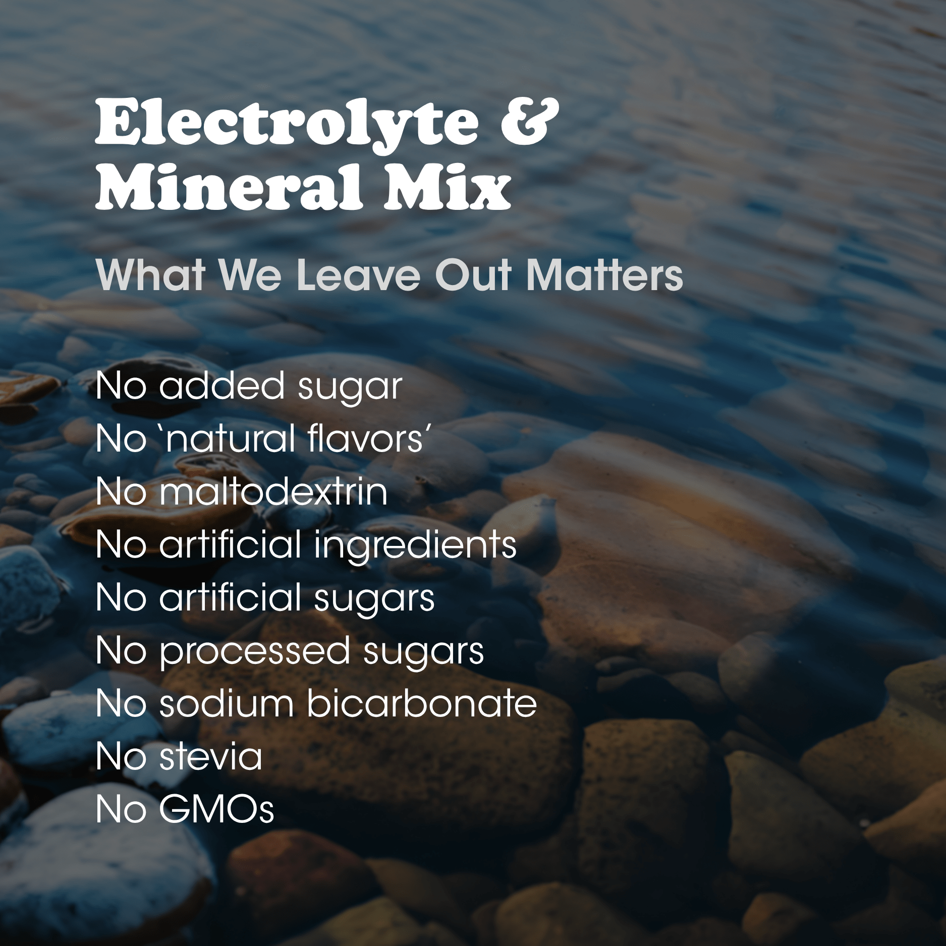 Electrolyte & Mineral Mix - Fringe