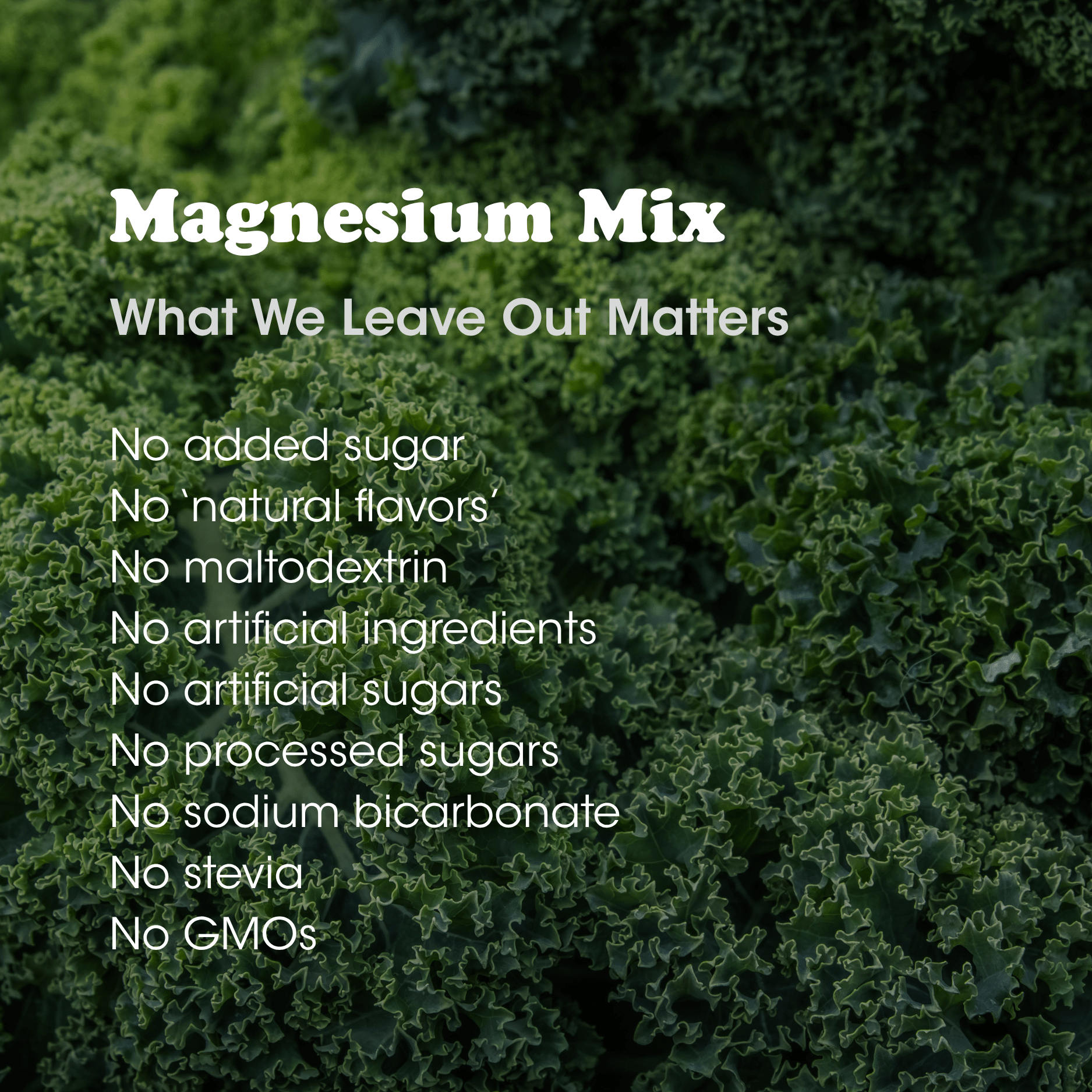 Magnesium Mix - Fringe