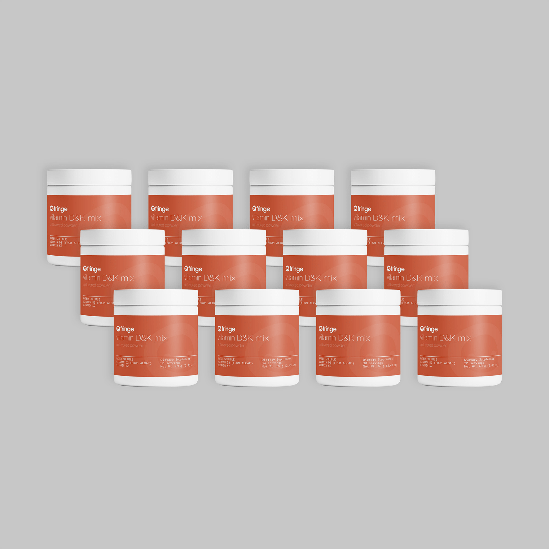 Vitamin D&K Mix  - Unflavored  Powder - Fringe