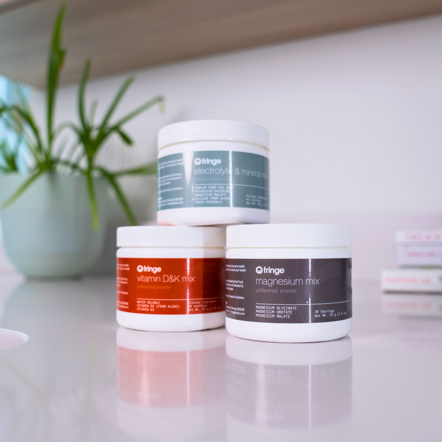 Fringe Essentials Supplement Bundle  - Unflavored  Powders