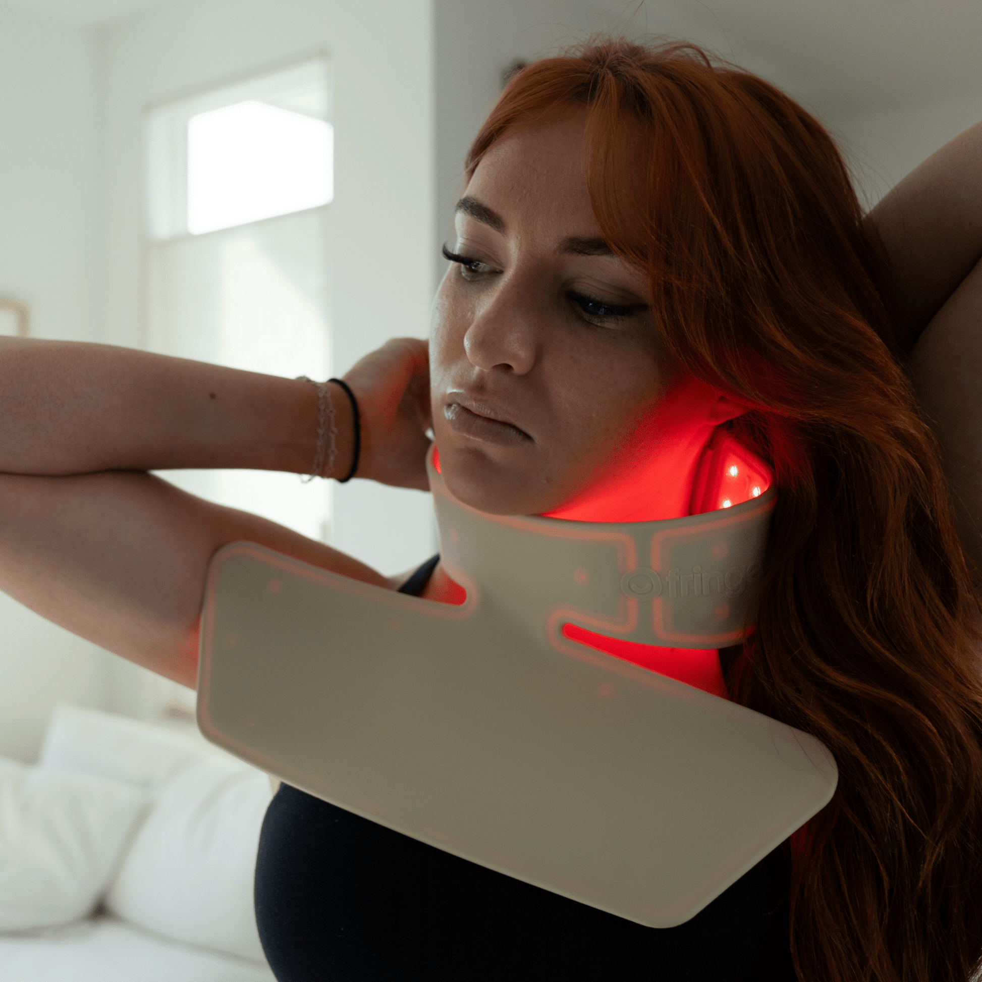 Light Therapy Neck & Chest Mask - Fringe