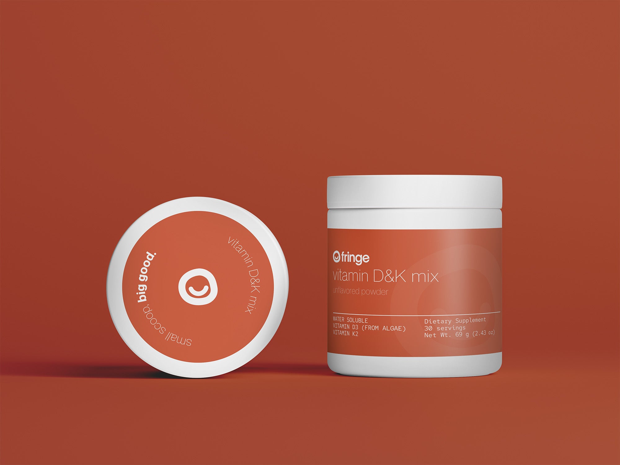 Vitamin D&K Mix - Unflavored Powder – Fringe