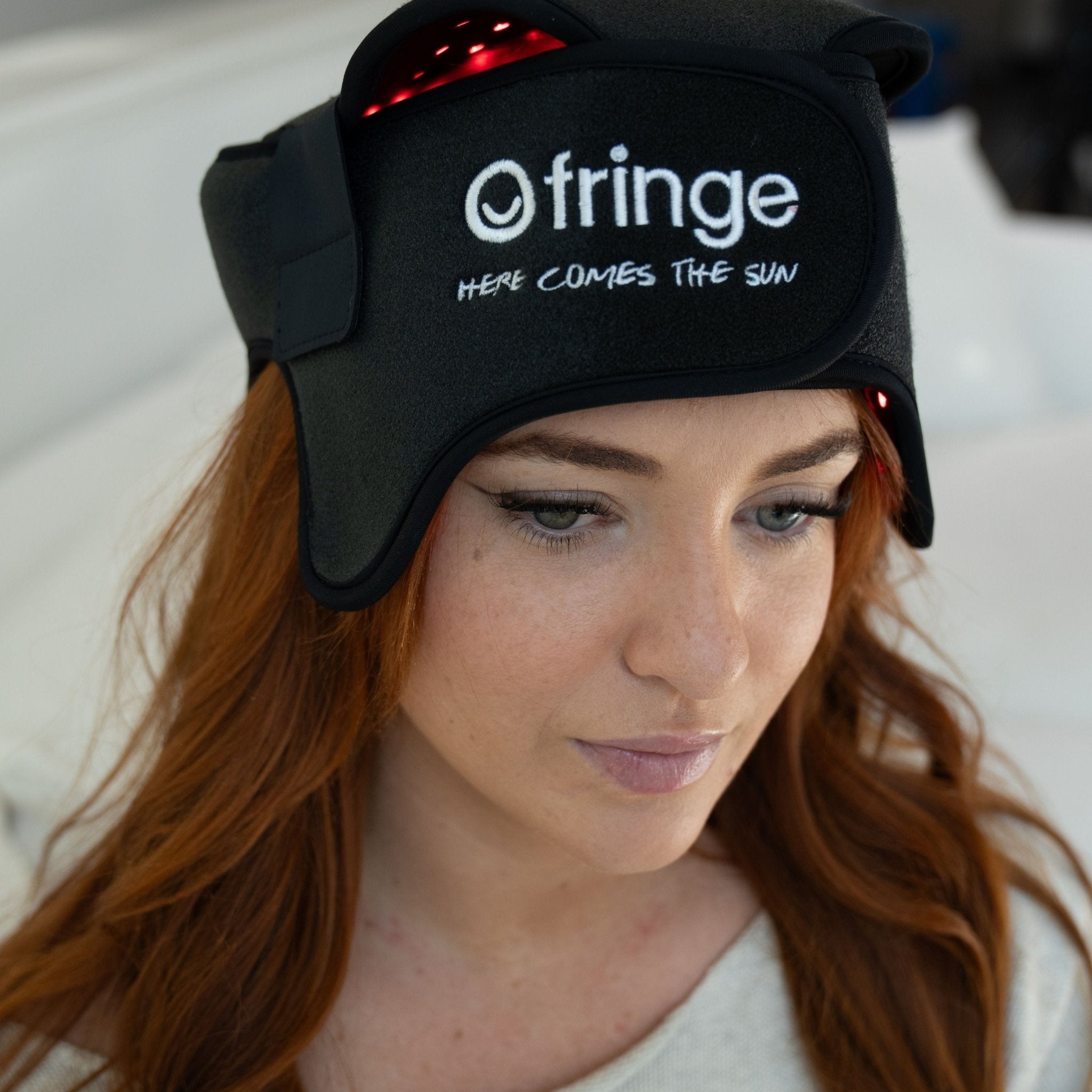 Red Light Therapy Wrap - Head - Fringe