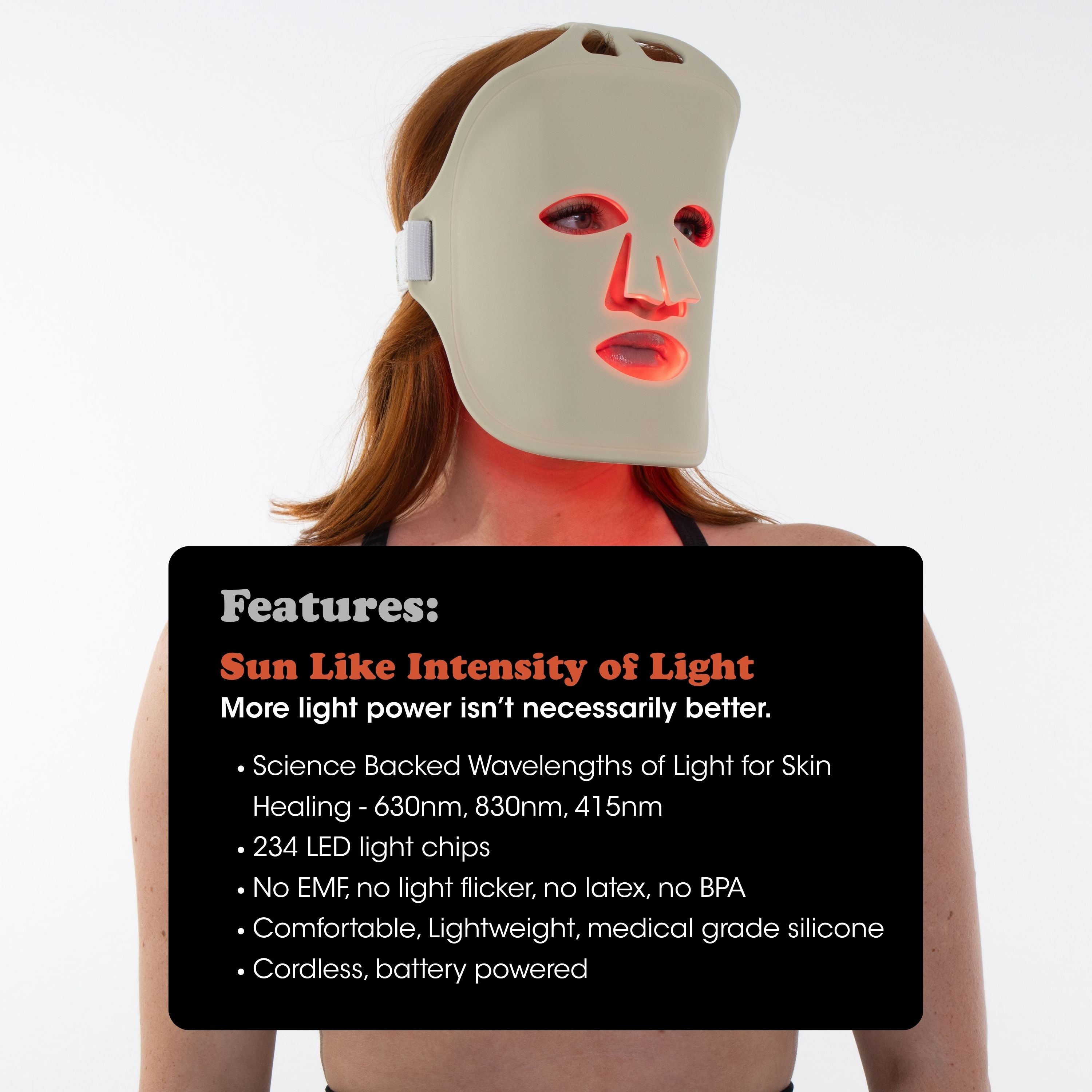 Red Light Face Mask