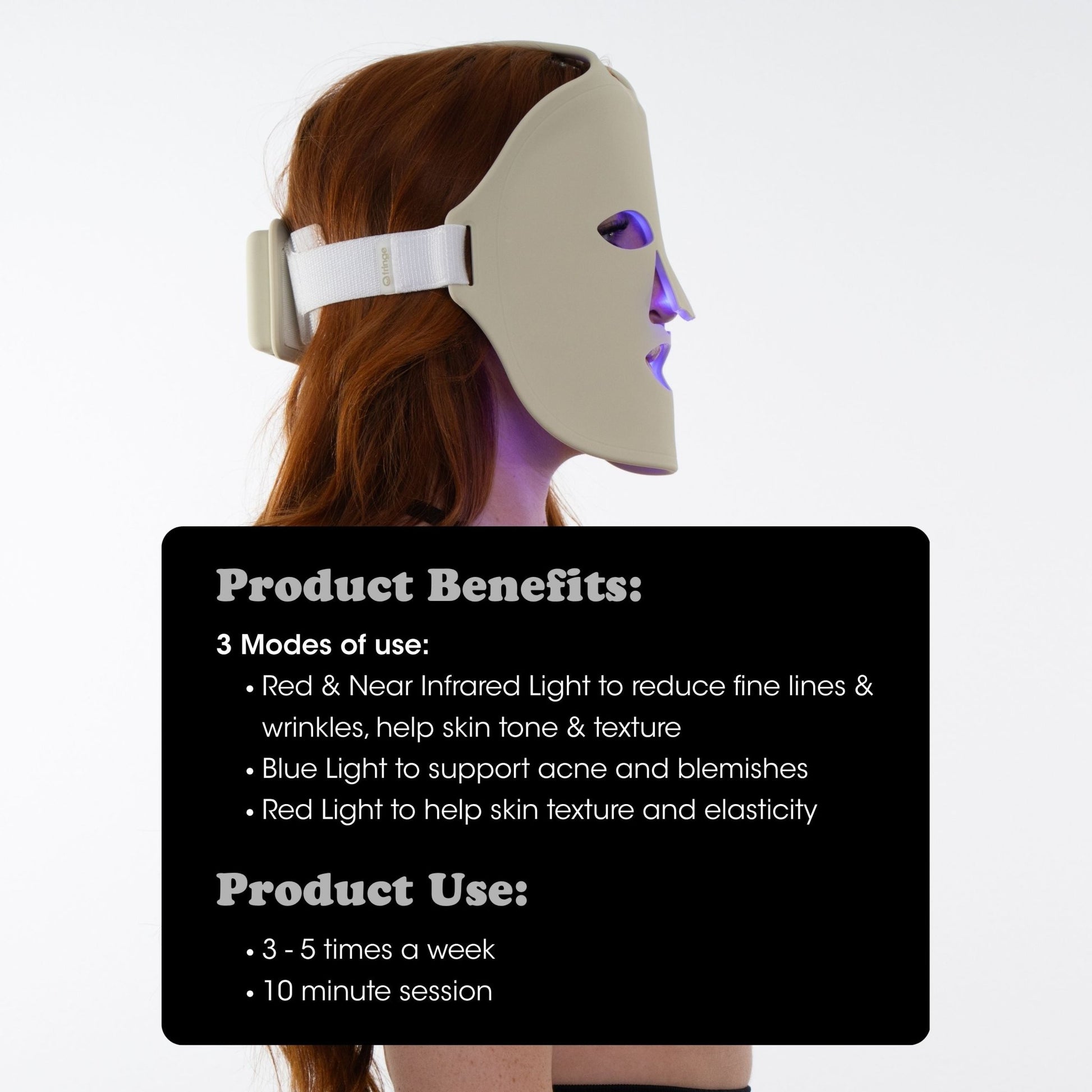 Red Light Face Mask - Fringe