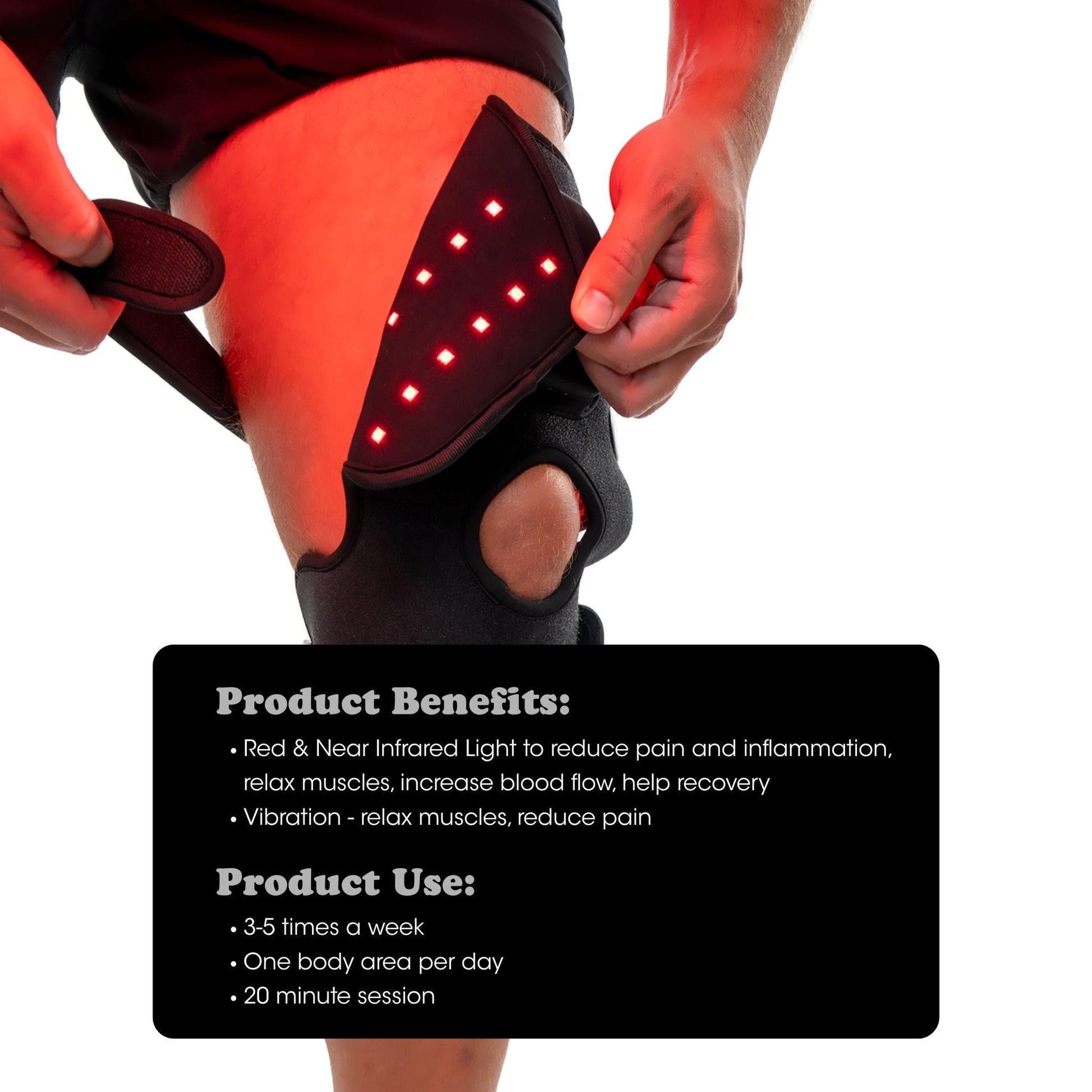 Fringe Red Light Therapy Multi Joint Wrap - Knee, Ankle, Elbow  - Fringe