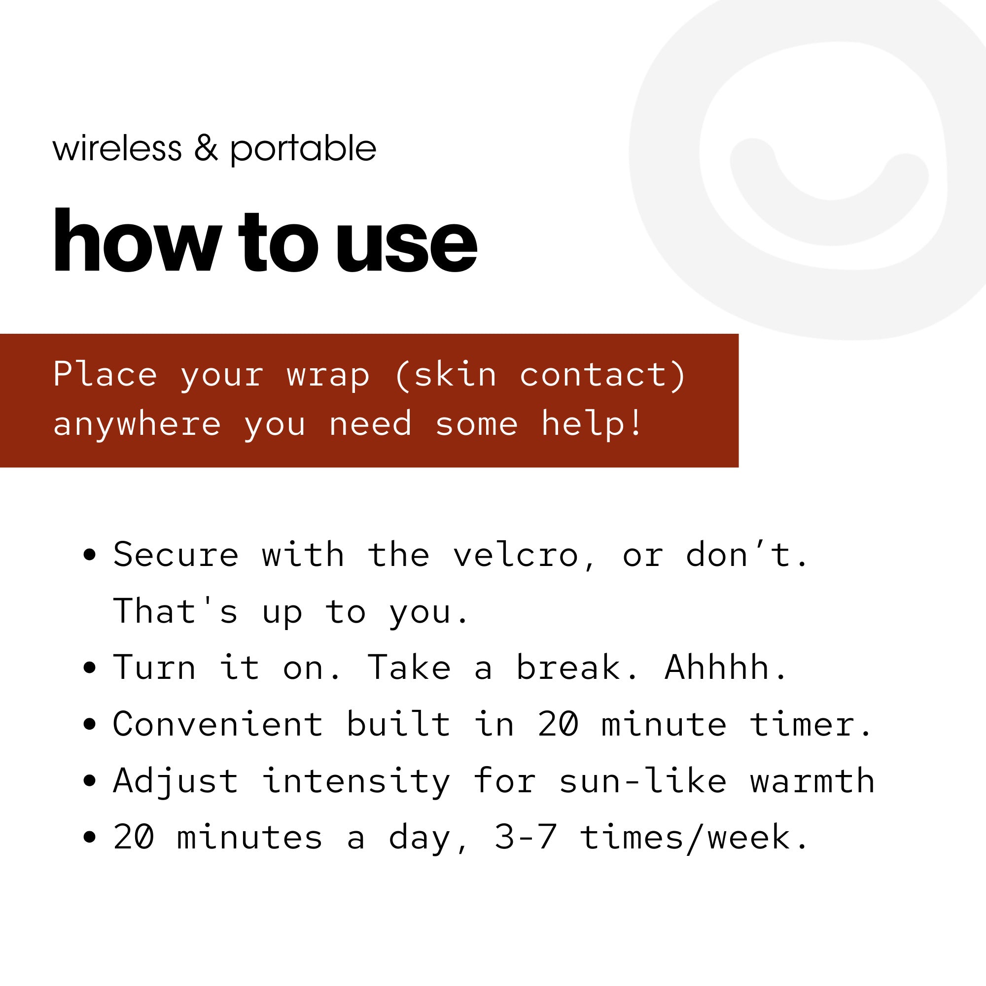 Red Light Therapy Wrap