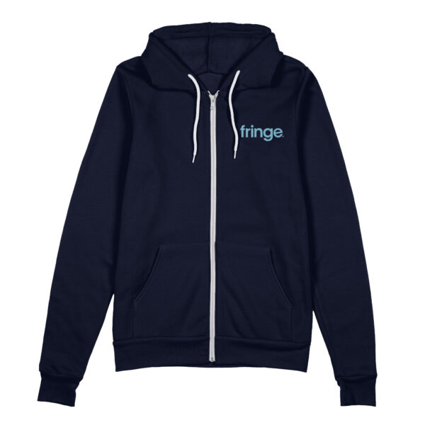 fringe logo hoodie