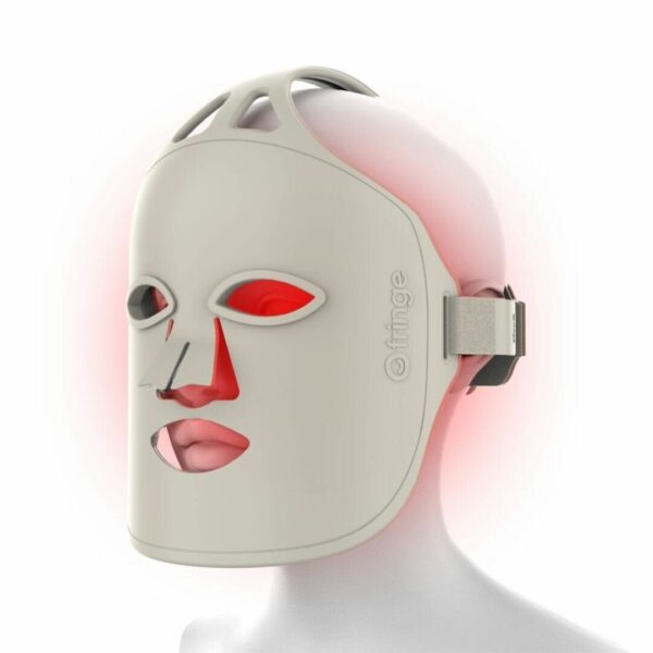 how to use red light face mask